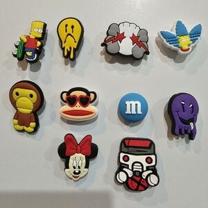 Croc Charms Bundle of 10